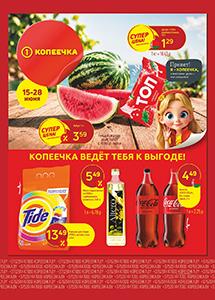 Скидки и акции в магазинах "Копеечка"!